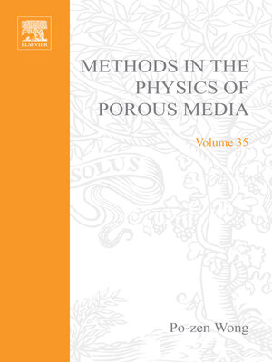 cover image of Methods of the Physics of Porous Media